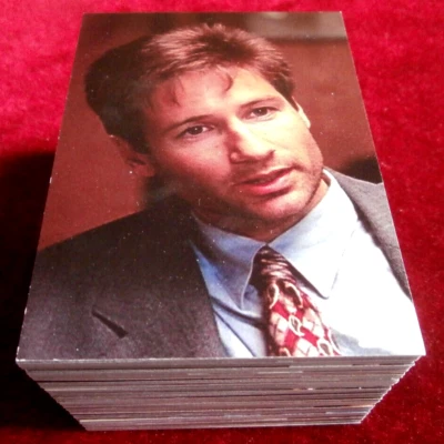 X-FILES: CONTACT - Complete VINTAGE Base Set (90 cards) - Intrepid 1997 - Image 1 of 4
