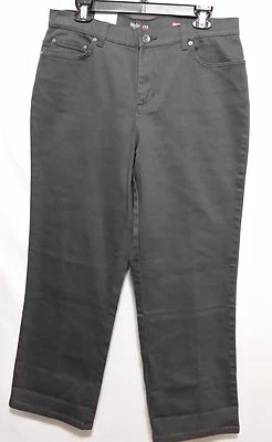 NWT Plus WOMEN'S STYLE & JEANS CO. CASUAL PANTS JEANS Size 16  COTTON Flat Front - Image 1 of 2