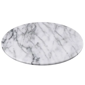 Creative Home Luxury Handcrafted Natural Marble Round Serving Board – Heavy-D... - Picture 1 of 6