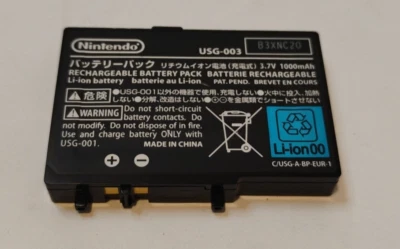 Original Genuine OEM Nintendo DS Lite DSL NDSL USG-003 1000mAh Battery - Image 1 of 4