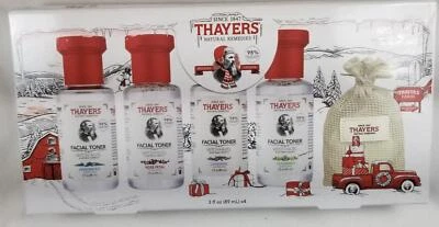 Juego de regalo tónicos faciales para hombre Thayers Witch Hazel remedios naturales edición navideña Foto 1 de 4
