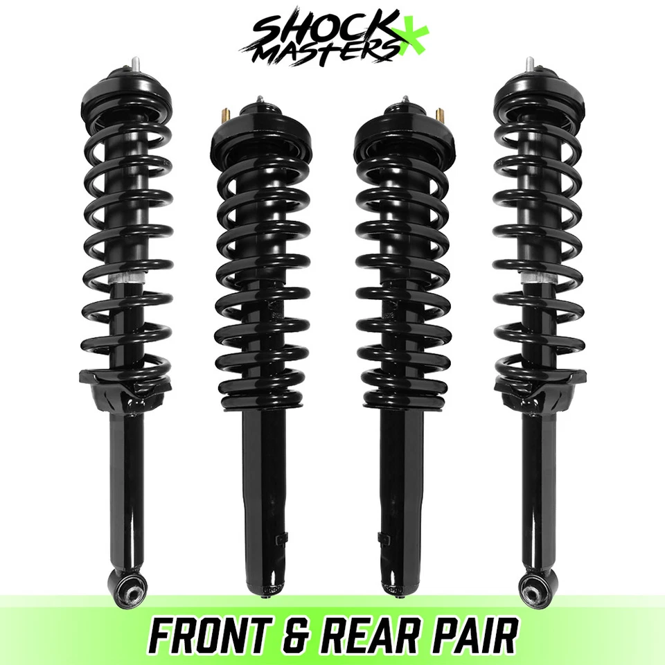 Front Complete Struts w/ Springs Rear shocks for 1997-2001 Honda CR-V Foto 1 de 1