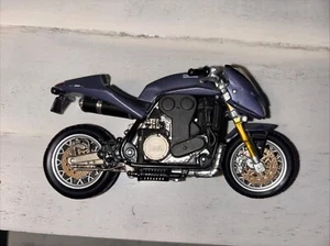 MUNCH MAMMOTH MOTO/BIKE 1:18 MAISTO - Picture 1 of 8