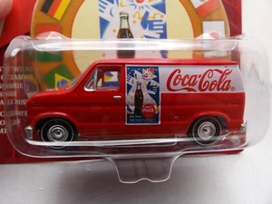 WHITE LIGHTNING 1977 FORD VAN   JOHNNY LIGHTNING COCA-COLA INTERNATIONAL   1:64 - Picture 1 of 6