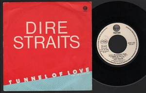 7" DIRE STRAITS TUNNEL OF LOVE MADE IN ITALY 1980 VERTIGO 6059 350 MARK KNOPFLER - Picture 1 of 1