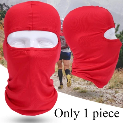 Balaclava Face Mask Thin UV Protection Ski Sun Hood Tactical Masks for Men Women - Image 1 of 4