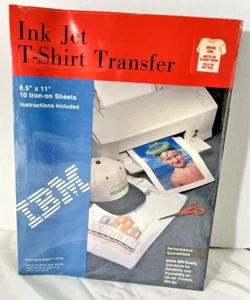 Brand New Ink Jet T-Shirt Transfer Sheets. Each Package Has 10 Sheets. - Picture 1 of 7