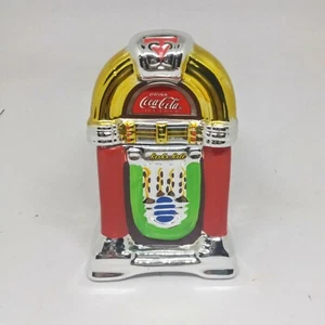 Vintage Coca Cola Coke and A Song Jukebox Salt & Pepper Shakers-Glass-2002 - Picture 1 of 8