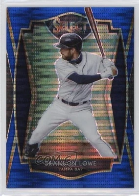 2021 Panini Select Premier Blue Pulsar Prizm /13 Brandon Lowe #150 - Image 1 of 2