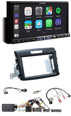 Alpine 2DIN DAB USB Lenkrad Bluetooth Autoradio für Honda CR-V FR5/FR6 ab 2013 s - Bild 1 von 4