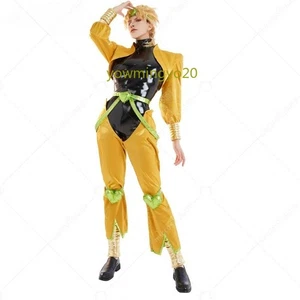 JoJo's Bizarre Adventure Dio Brando Cosplay Halloween Kostüme Unisex Outsuits - Bild 1 von 12