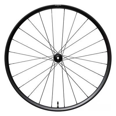 Shimano WH-RX570 Front Wheel 700c 24H 12x100mm CL Disc Black - Image 1 of 4