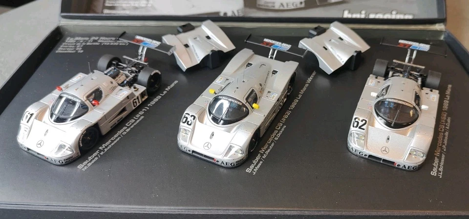 Juego especial HPI Racing Sauber Mercedes C-9 1989 Le Mans 1:43 Foto 1 de 4