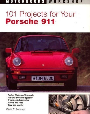 101 proyectos para Porsche 911 1964-1989 guía de taller todo color de Wayne Dempsey Foto 1 de 4