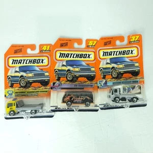 Matchbox Die Cast VW Transporter Car Carrier Scissors Truck Cars Lot Of 3 - Picture 1 of 5