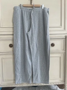 Polo Ralph Lauren pigiama grigio cotone gamba larga felpa tasche XL - Foto 1 di 6