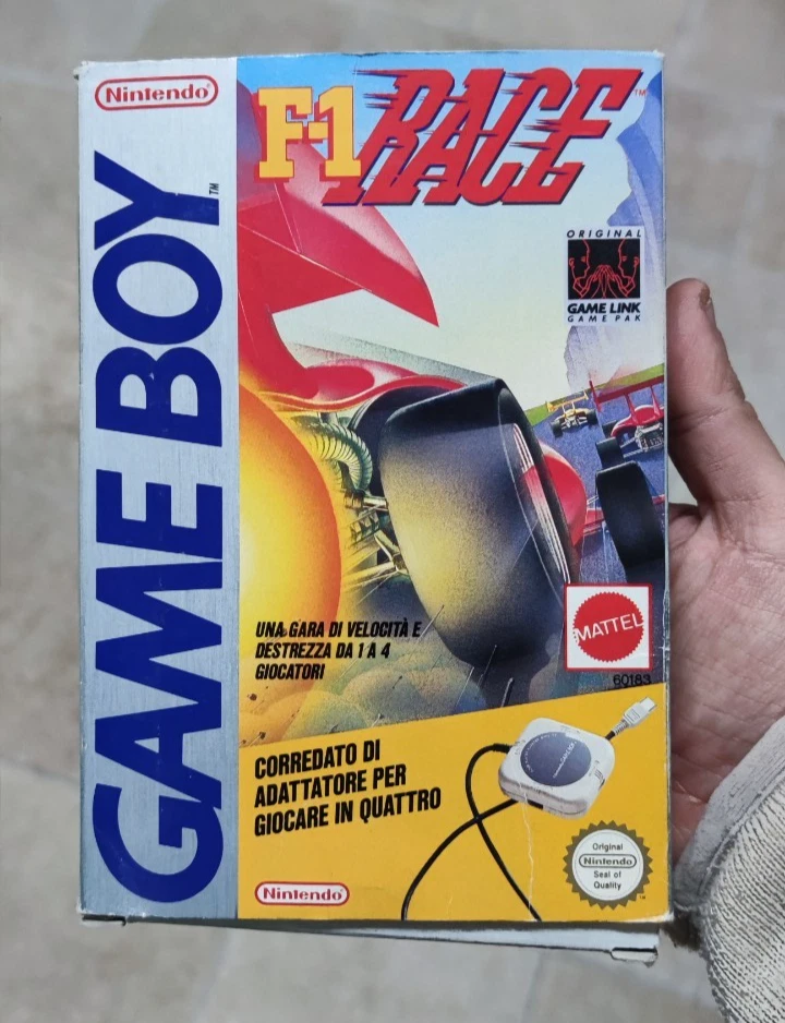 Nintendo Gameboy F1 Race cofanetto Big Box GB PAL ITA gioco videogioco no snes - Immagine 1 di 4