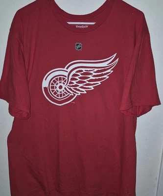 Camiseta Top Detroit Red Wings #40 Zetterberg Adulto XL Usada Foto 1 de 4