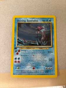 Shining Gyarados Holo Secret Rare 65/64 1st Edition Neo Revelation WOTC Pokemon - Picture 1 of 7