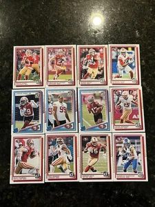 2025 Donruss NFL Team Set San Francisco 49ers - 12 Card Lot! - Picture 1 of 5