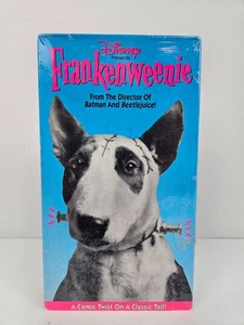 Frankenweenie VHS Tape 1992 Disney Tim Burton Shelly Duvall Daniel Stern Movie - Picture 1 of 5