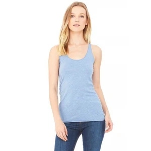 NEU Bella Damen babyblau Racerback Medium Tanktop M-8430 - Bild 1 von 3