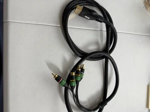 Original Xbox Monster GameLink S-Video Composite Video AV Cable - Picture 1 of 4