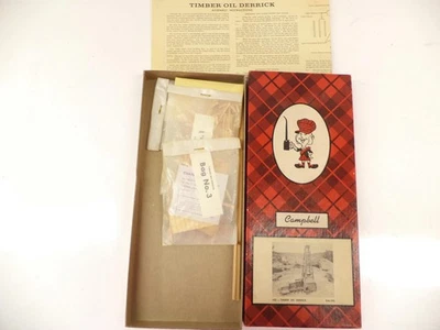 Campbell HO Oil Derrick Building kit, (lot sb) - Image 1 of 3