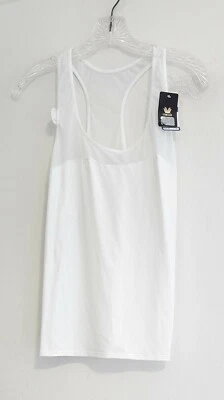 Camiseta sin mangas Wacoal Keep Your Cool Daywear espalda deportiva blanca 815378 talla L - nueva con etiquetas Foto 1 de 2