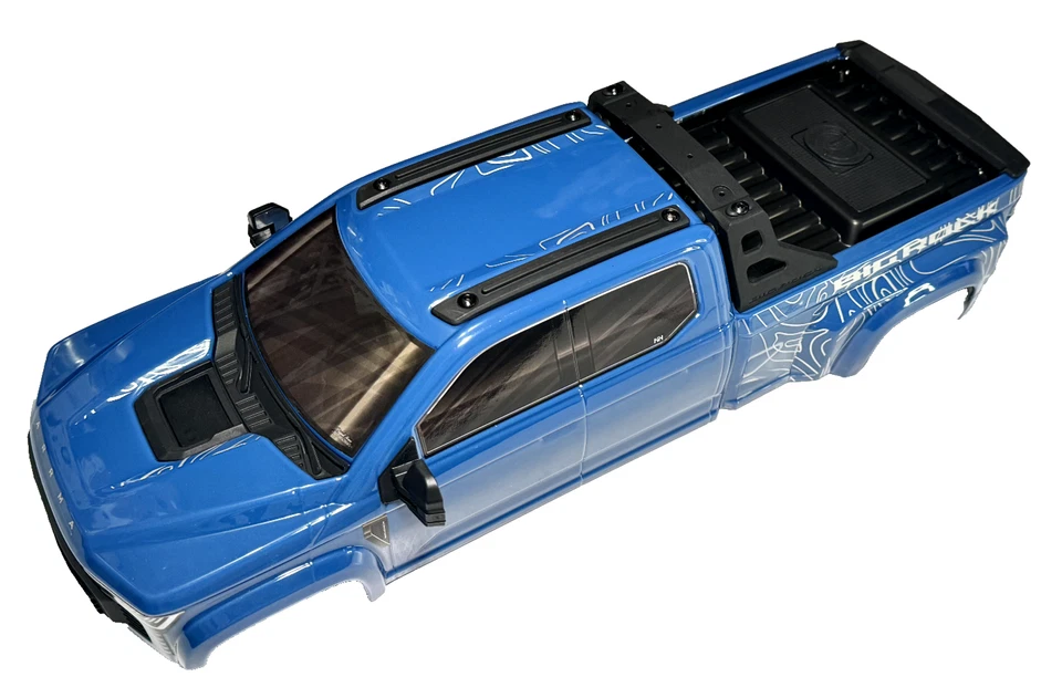 BIG ROCK CREW 4X4 223S Cab Clipless Painted Trimmed Body Matte BLUE ARA4312V4 - Image 1 of 4