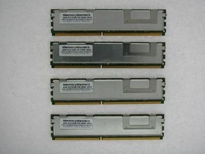 SERVER ONLY 16GB KIT 4X4GB ECC FULLY BUFFERED FBDIMM FB PC2-5300 667 RAM MEMORY - Picture 1 of 3