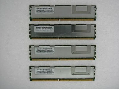 Server Nur 16GB Set 4X4GB ECC Fb Fbdimm Fb PC2-5300 667 RAM Speicher - Bild 1 von 3