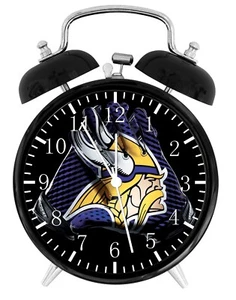   Minnesota Vikings Football NFL Alarm Desk Clock Nice For Decor or Gifts F133 - Picture 1 of 1