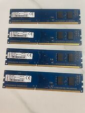 8GB (4 X 2GB) Kingston RAM DDR3 1600 MHz PC3L-12800U 240 Pin DIMM Desktop RAM