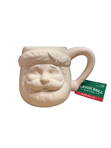 Sleigh Bell Bistro Pink Christmas Coffee Mug Cup Santa Microwave Dishwasher Safe - Picture 1 of 7