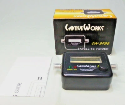 Satellite Finder Captive Works NOS CW-SF95  - Image 1 of 4