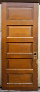 5 avail 30"x78" Antique Vintage Old Salvaged Interior Wood Wooden Doors 5 Panels - Picture 1 of 11