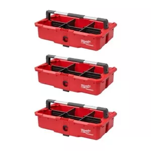 Milwaukee PACKOUT Tool Tray 48-22-8045, 25 lb Capacity (3 Pack) - Picture 1 of 3