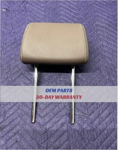 OEM BMW Rear Second Row LEFT or RIGHT Seat Headrest Leather Brown BMW X3 F25 - Picture 1 of 9
