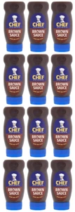 12 x Chef Brown Sauce Squeezy 485G - Picture 1 of 1