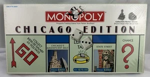 2000 Chicago Edition Monopoly Game by USAopoly Brand New Sealed FREE SHIPPING - Picture 1 of 2