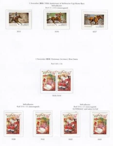 AUSTRALIEN # 3382-3384,3389-3394 Sehr guter Erhaltungszustand Melbourne Tasse S. ADH + WEIHNACHTEN CV 14 $ - Bild 1 von 1