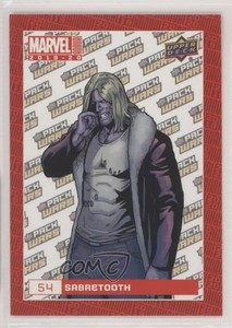 2019-20 Upper Deck Marvel Annual Pack Wars Sabretooth #54 0ck7