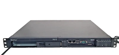 Synology RS212 2 Bay NAS Rack station NO HDD VAT INC - Image 1 of 4