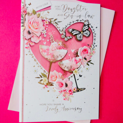 Personalised Wedding Cards Son And Daughter In Law - Foto 12