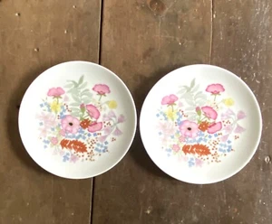 Wedgwood Bone China 'Meadow Sweet' R4528 Plates 8" Pair - Picture 1 of 5