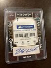 2022 Leaf In The Game Used Zach Wilson Big Ticket Signatures SP