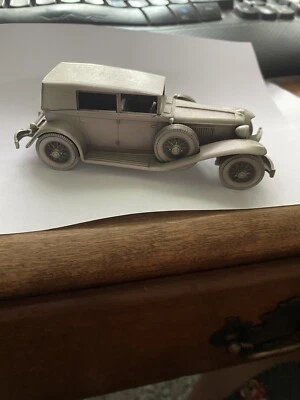 Danbury Mint 1929 Cord L29 Pewter Collector 1:43 Scale Model Car - Image 1 of 3