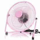 Metal 8 Inch Portable USB Fan with 2 Speeds Personal Cooling Fan for Home Office