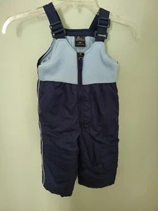 Zeroxposur Kleinkind Säugling 18 Monate blau Einteiler durchgehender Reißverschluss Schneeanzug Latzhose Winter - Bild 1 von 5